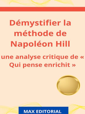 cover image of Démystifier la méthode de Napoléon Hill